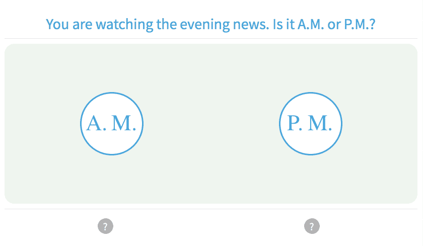 Time - Practice with Math Games